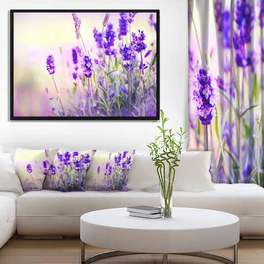 Designart - Purple Lavender Field